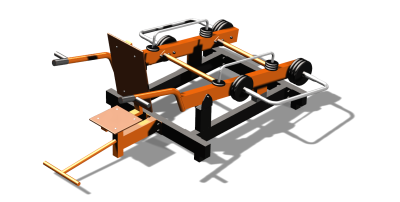 Силовой уличный тренажер  "Трицепс"  УТ424 в Нальчике