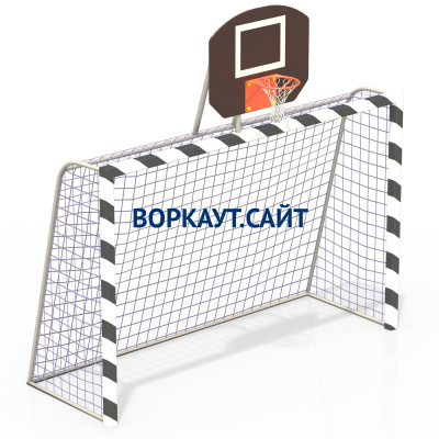 Ворота с баскетбольным щитом СИО 3512 в Нальчике