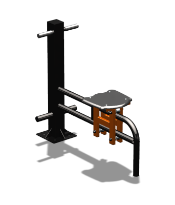 Уличный тренажер "Каталка одинарная" УТ 123 в Нальчике