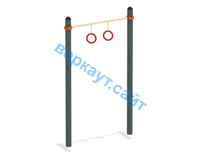 Турник с кольцами ВС-7 в Нальчике Турник с кольцами ВС-7 в Нальчике