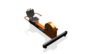 Силовой уличный тренажер  "Велотренажер"  УТ410 в Нальчике