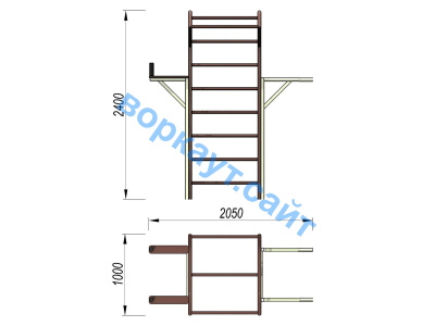 Детский спортивный комплекс 3 в 1 ДСК 3103 в Нальчике