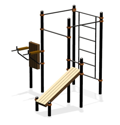 Спортивный комплекс воркаут ВС-64 в Нальчике