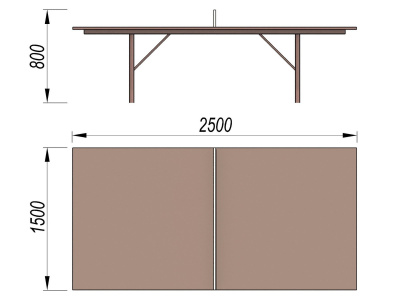 Теннисный стол МАФ 3517 в Нальчике