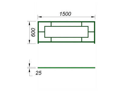 Ограждение площадки МАФ 5000 в Нальчике