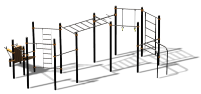 Спортивный комплекс воркаут ВС-86 в Нальчике