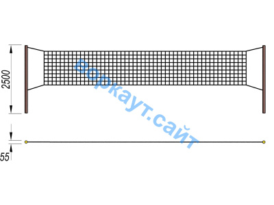 Волейбольные стойки СИО 3515 в Нальчике