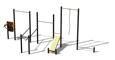 Спортивный комплекс воркаут ВС-90 в Нальчике