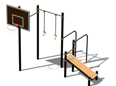 Спортивный комплекс воркаут ВС-143 в Нальчике