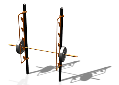 Спортивный комплекс воркаут ВС-84 в Нальчике