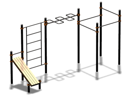 Спортивный комплекс воркаут ВС-74 в Нальчике
