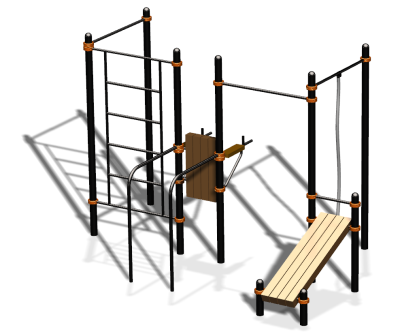 Спортивный комплекс воркаут ВС-145 в Нальчике
