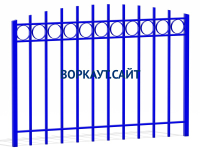 Ограждение спортивной площадки МАФ 5005 в Нальчике