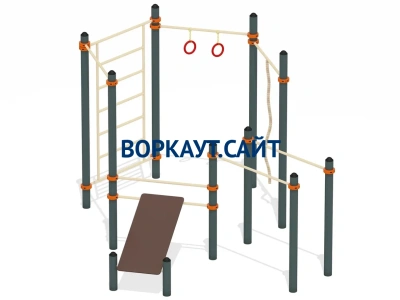 Спортивный комплекс воркаут ВС-49 в Нальчике