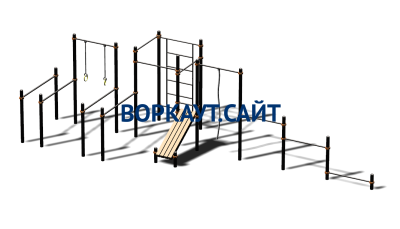 Спортивный комплекс воркаут ВС-83 в Нальчике