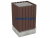 Урна деревянная квадратная с бетонным основанием МАФ 1633 в Нальчике