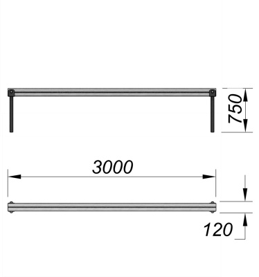 Бум бревно ДСК 3540 в Нальчике